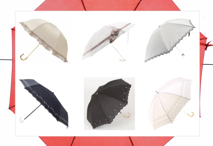 可愛い日傘をセレクト／フラワーやフリル、リボンやドット柄など9選